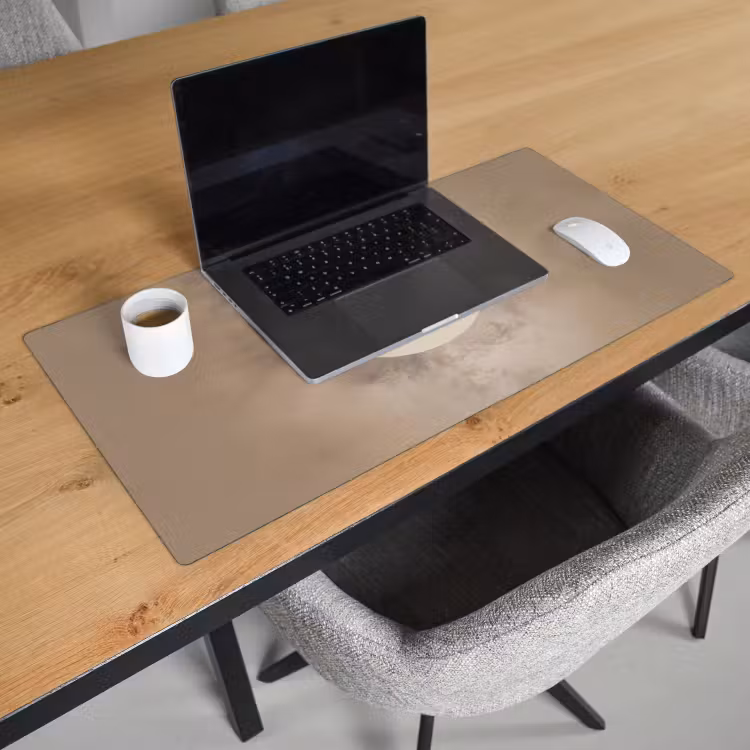 Bureau onderlegger - Vogel - Beige - Japandi — 2