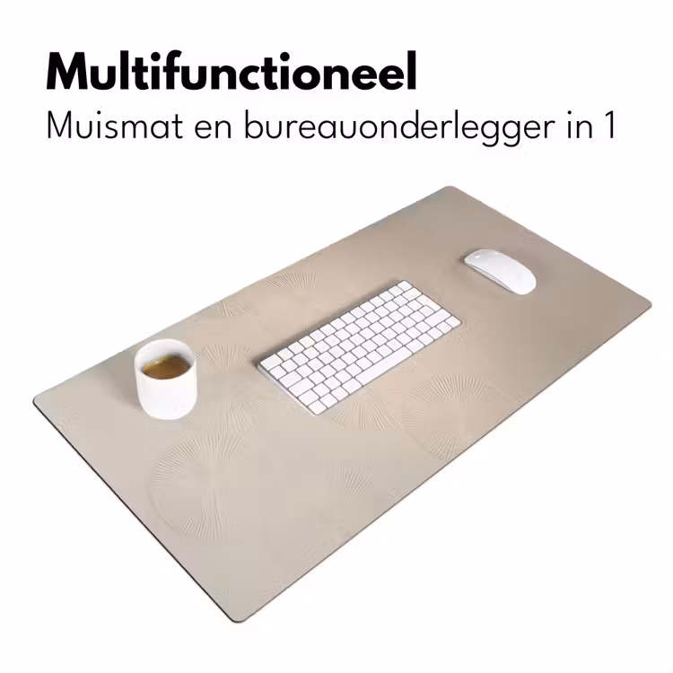 Bureau onderlegger - Japandi - Beige - Modern — 6
