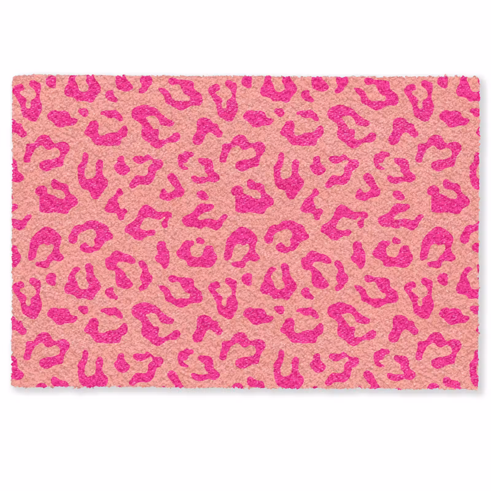 Deurmat - Panterprint - Roze - Dierenprint - Minimalistisch — 1