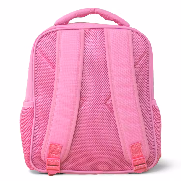 Kinderrugzak met naam - Roze - Roze Alien in Sterrennevel — 5