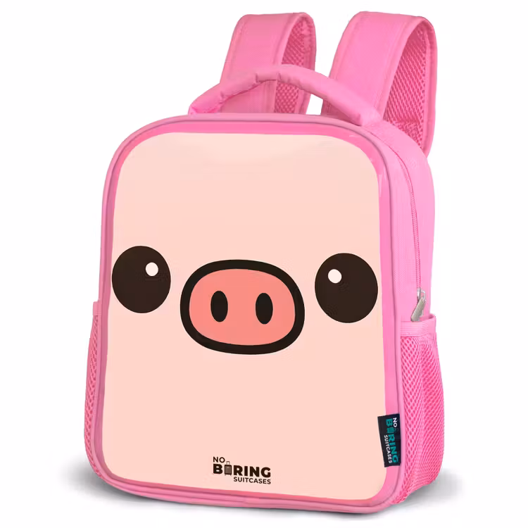 Kinderrugzak - Roze - Kawai - Varken - Roze — 4