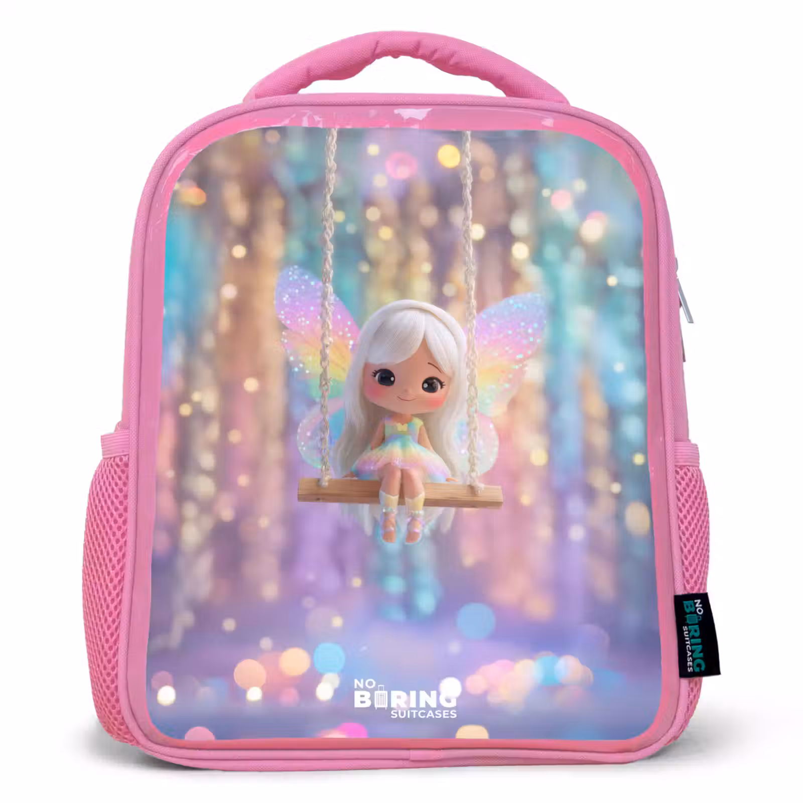Kinderrugzak - Roze - Fee - Elf - Regenboog — 1