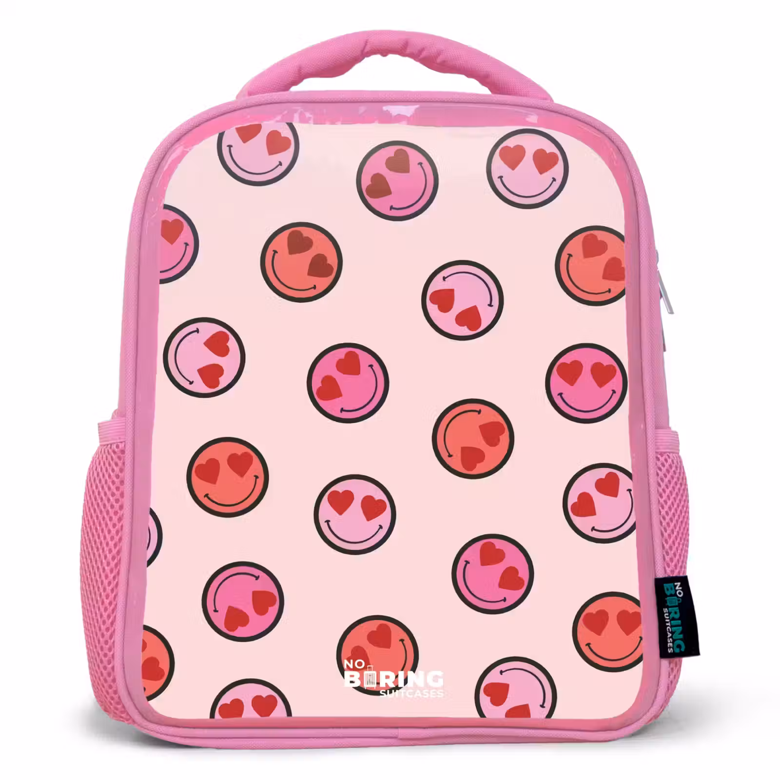 Kinderrugzak - Roze - Hartje - Smiley - Patroon — 1