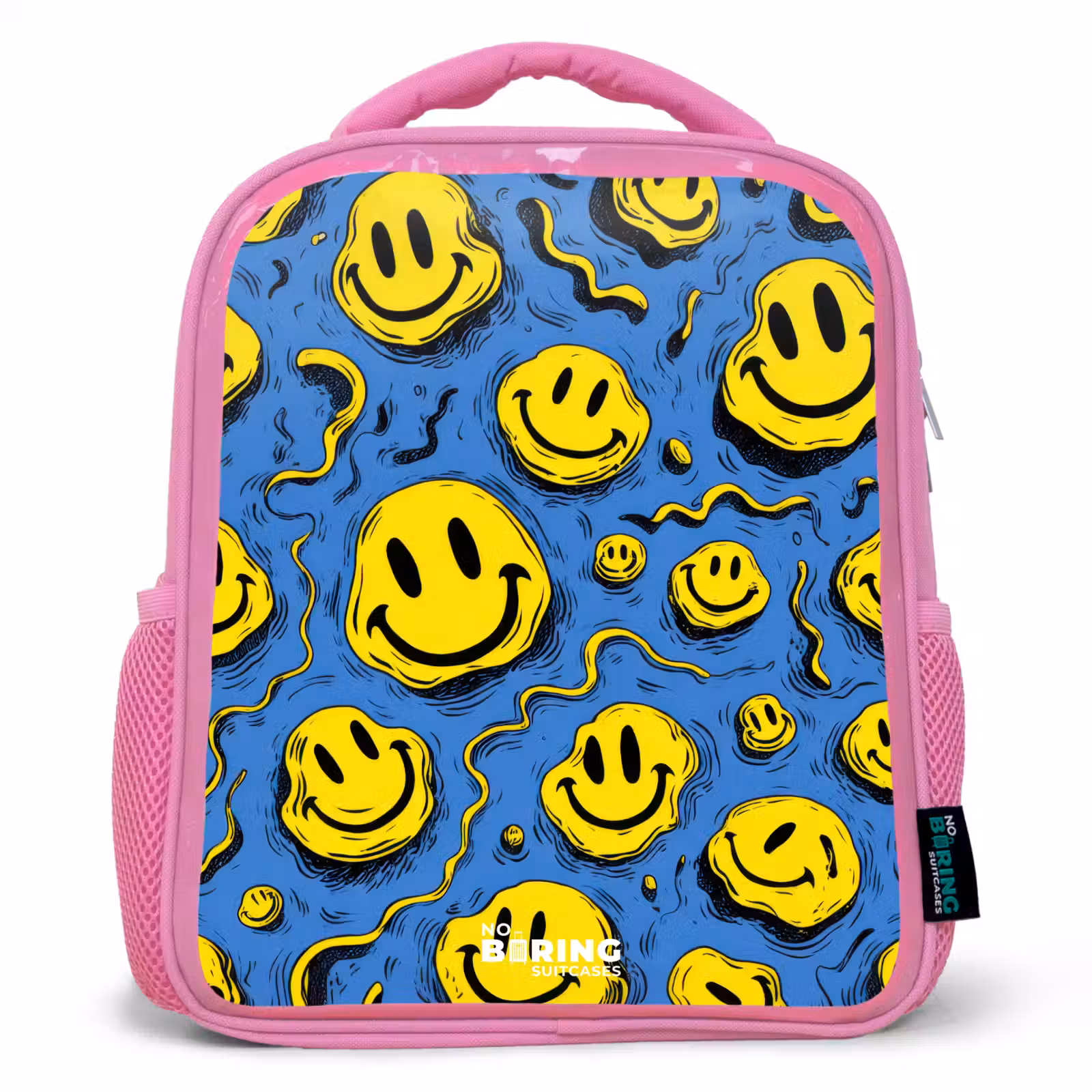Kinderrugzak - Roze - Smiley - Geel - Blauw β 1