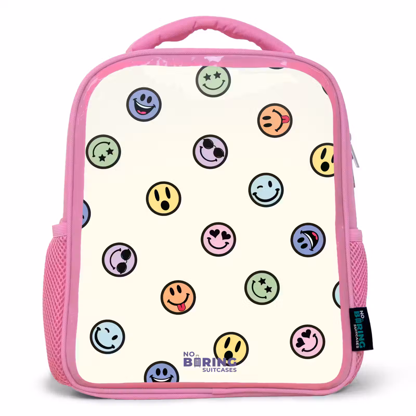 Kinderrugzak - Roze - Speelse smiley-mix β 1