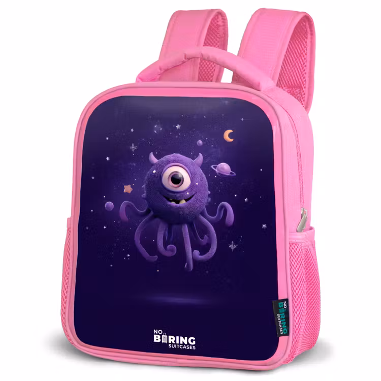 Kinderrugzak - Roze - Kosmisch tentakelmonster â 4