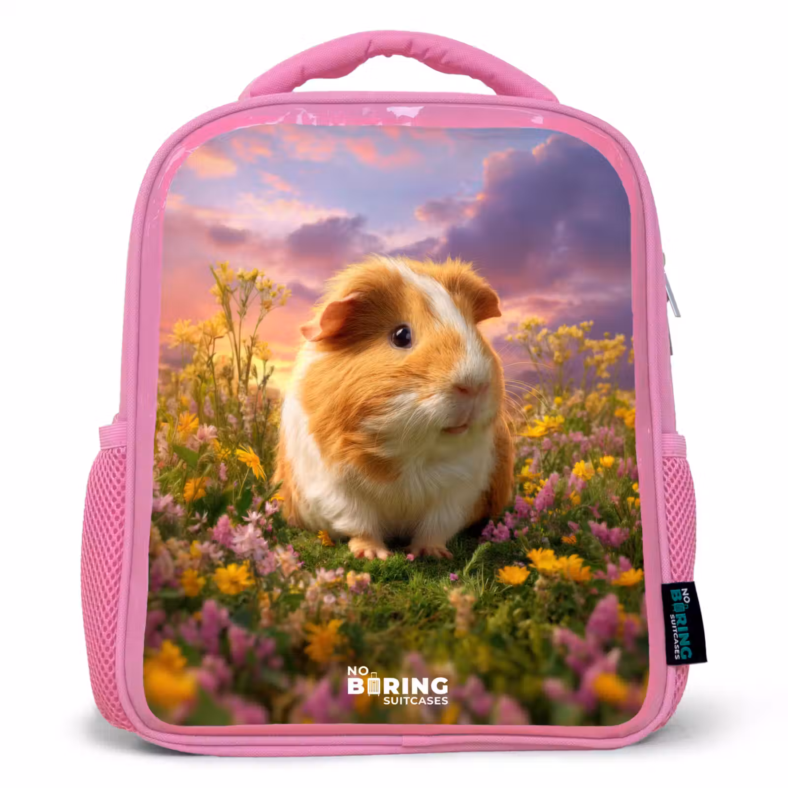 Kinderrugzak - Roze - Cavia - Natuur - Dier — 1