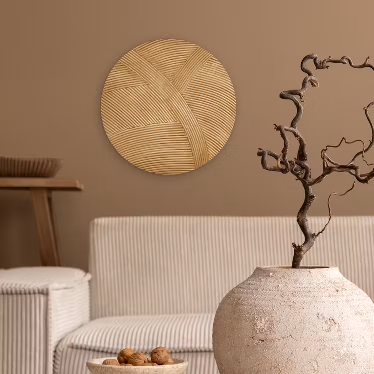 Muurcirkel - Structuur - Natuur - Kunst - Rotan — 2