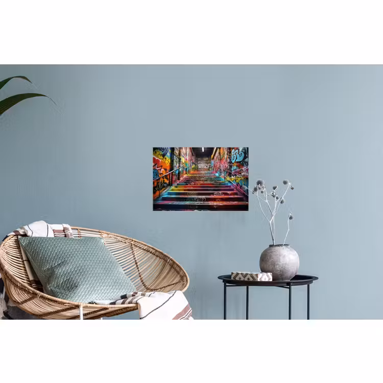 Muursticker - Trap - Graffiti - Kleuren - Kunst — 4
