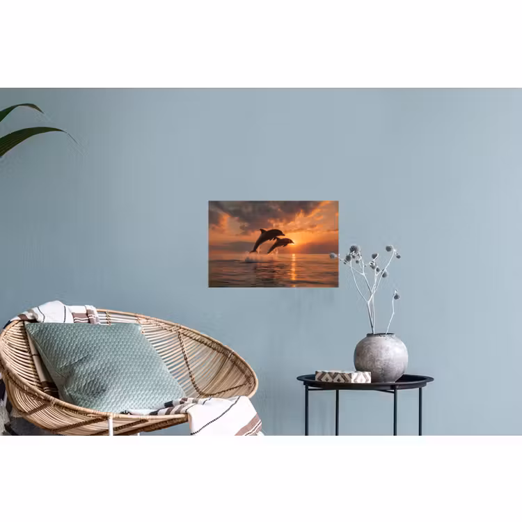 Muursticker - Dolfijnen - Zee - Realistisch — 4