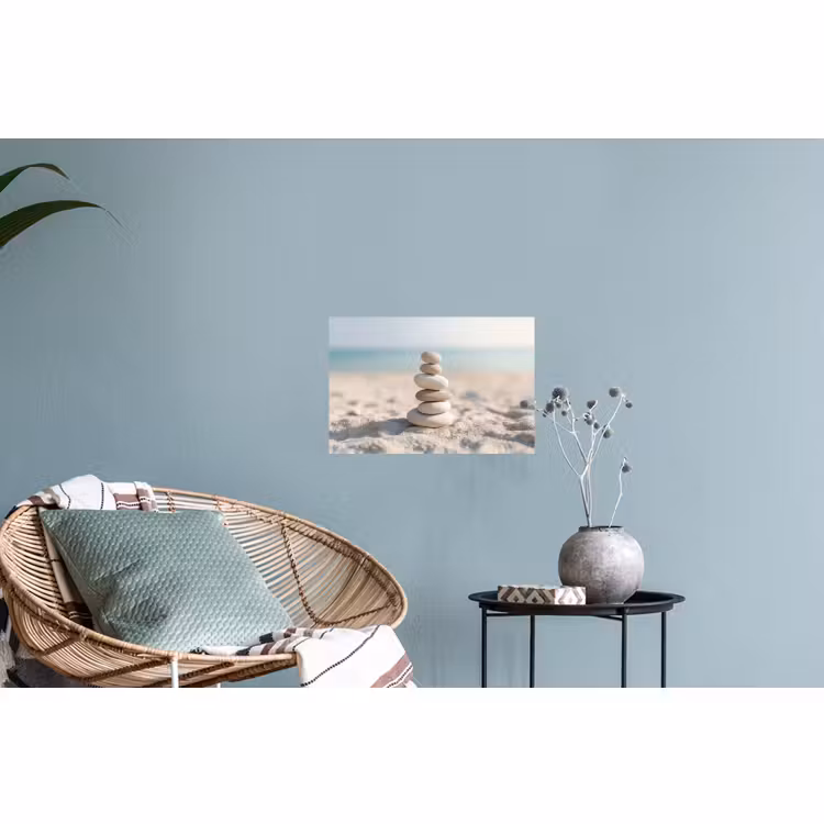 Muursticker - Stenen - Stapel - Zand - Zee — 4