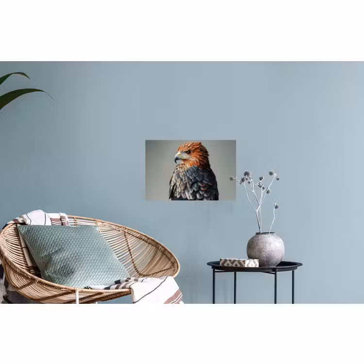 Muursticker - Vogel - Realistisch - Veren - Bruin — 4