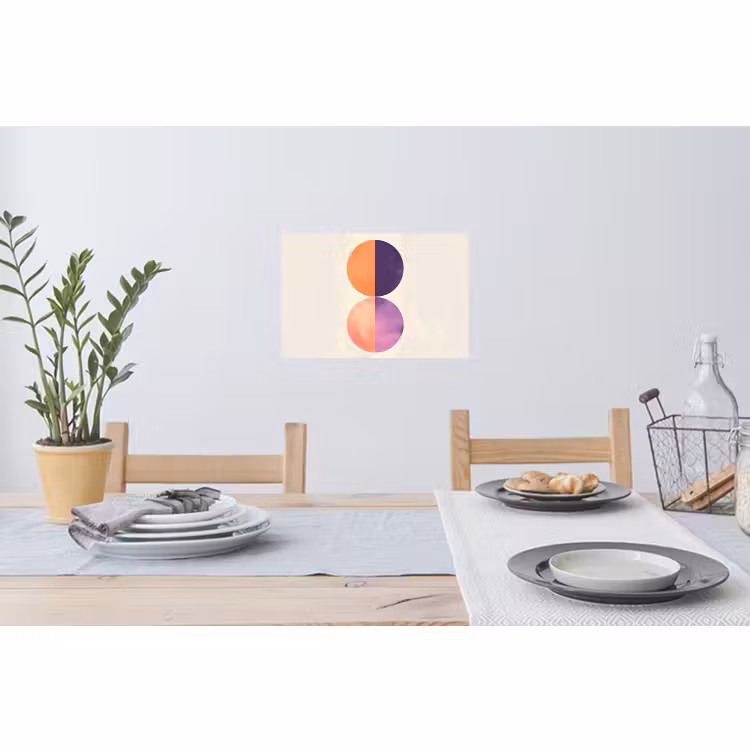 Muursticker - Abstract - Cirkels - Paars — 3