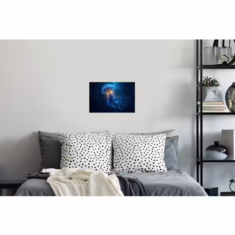 Muursticker - Kwal - Lichtgevend - Tentakels - Blauw — 5