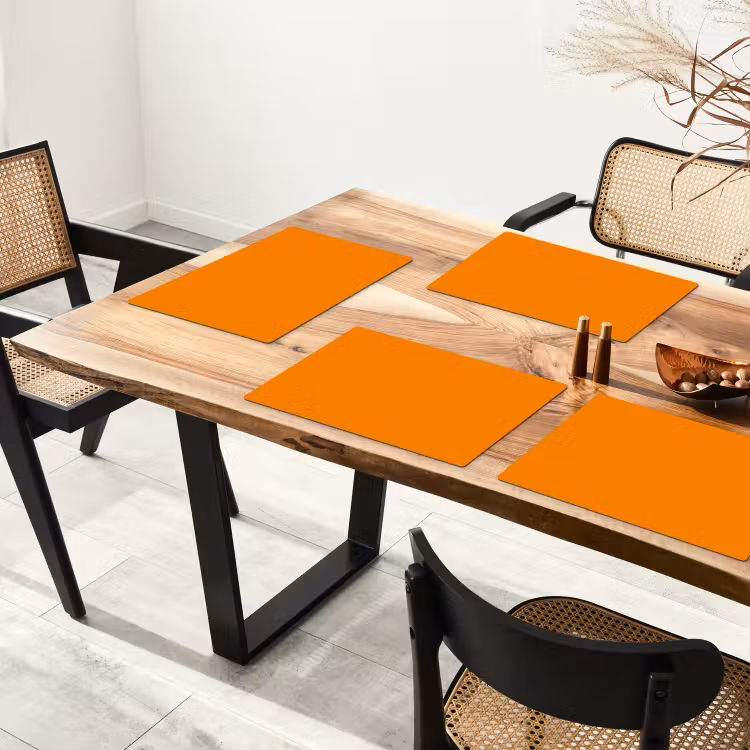 Placemat - 6 stuks - Oranje - Seizoenen - Herfst - Kleur — 3
