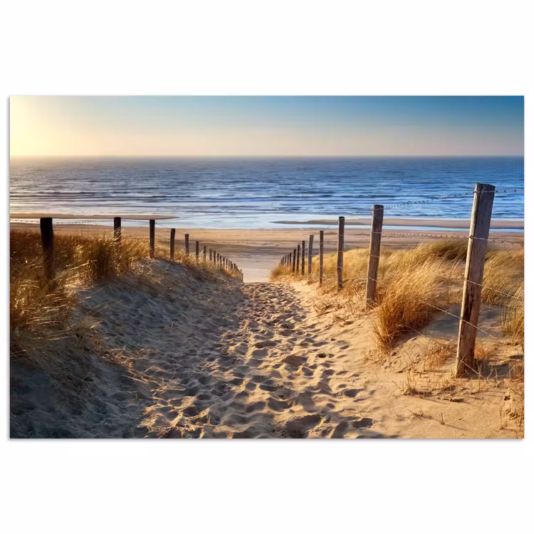 Poster - Strand - Zee - Nederland - Duinen - Zon — 1