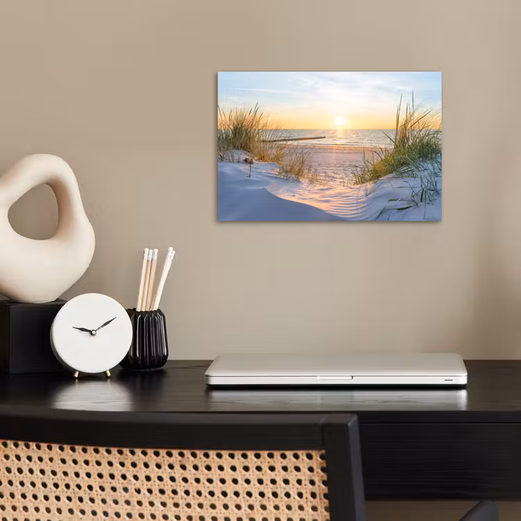 Poster - Strand - Zon - Duin - Gras - Zand - Horizon — 2