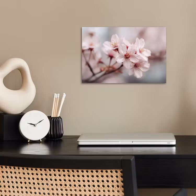 Poster - Bloesems - Meeldraden - Geel - Wazig — 2