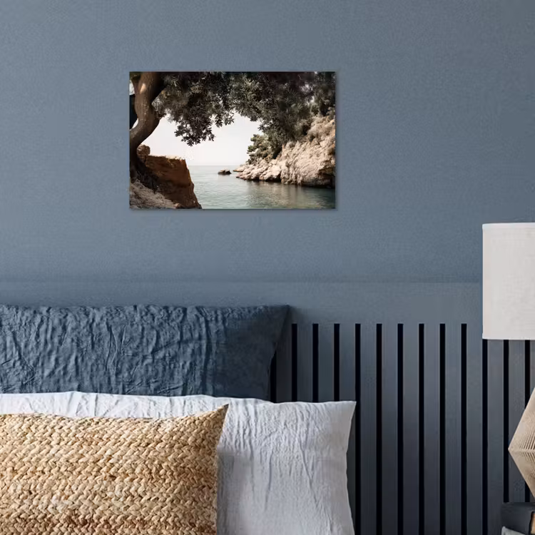 Poster - Rotsen - Zee - Boom - Groen — 3