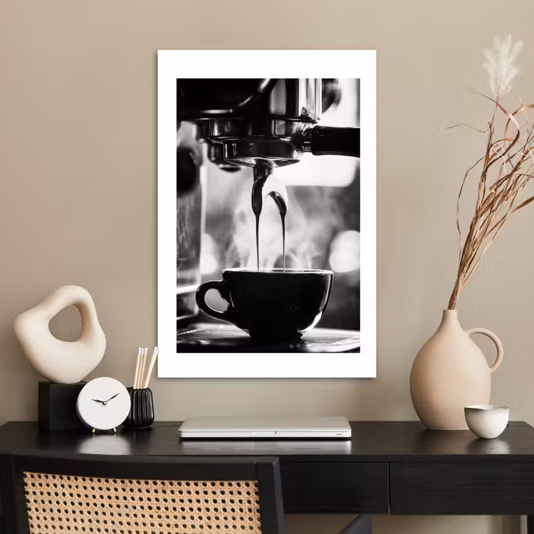 Poster - Coffee - Espresso - Koffiemachine - Kop — 2