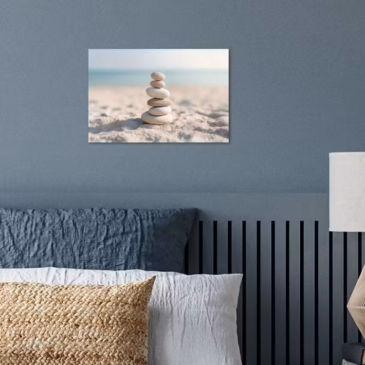 Poster - Stenen - Stapel - Zand - Zee — 3
