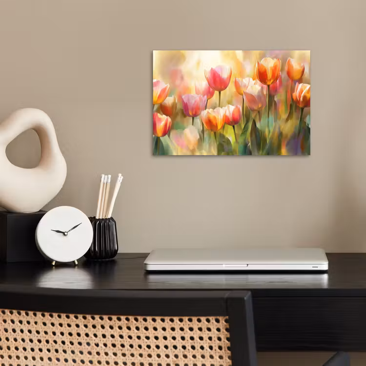 Poster - Tulpen - Sprookjesachtig - Kleurrijk — 2
