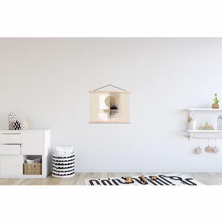 Schoolplaat - Cirkel - Compositie - Diepte - Beige — 3