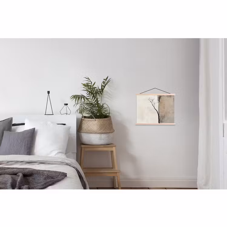 Schoolplaat - Wabi sabi - Plant - Beige — 2