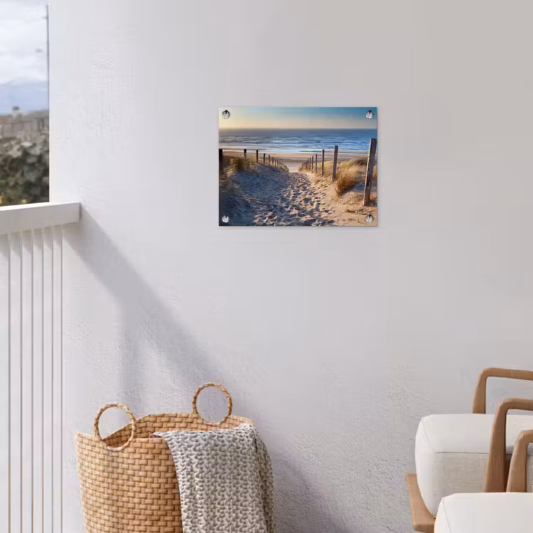 Tuinposter - Strand - Zee - Nederland - Duinen - Zon — 3