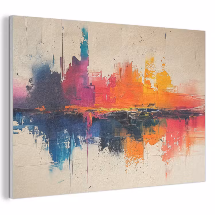 Akoestisch schilderij - Watercolor - Kunst - Modern — 1
