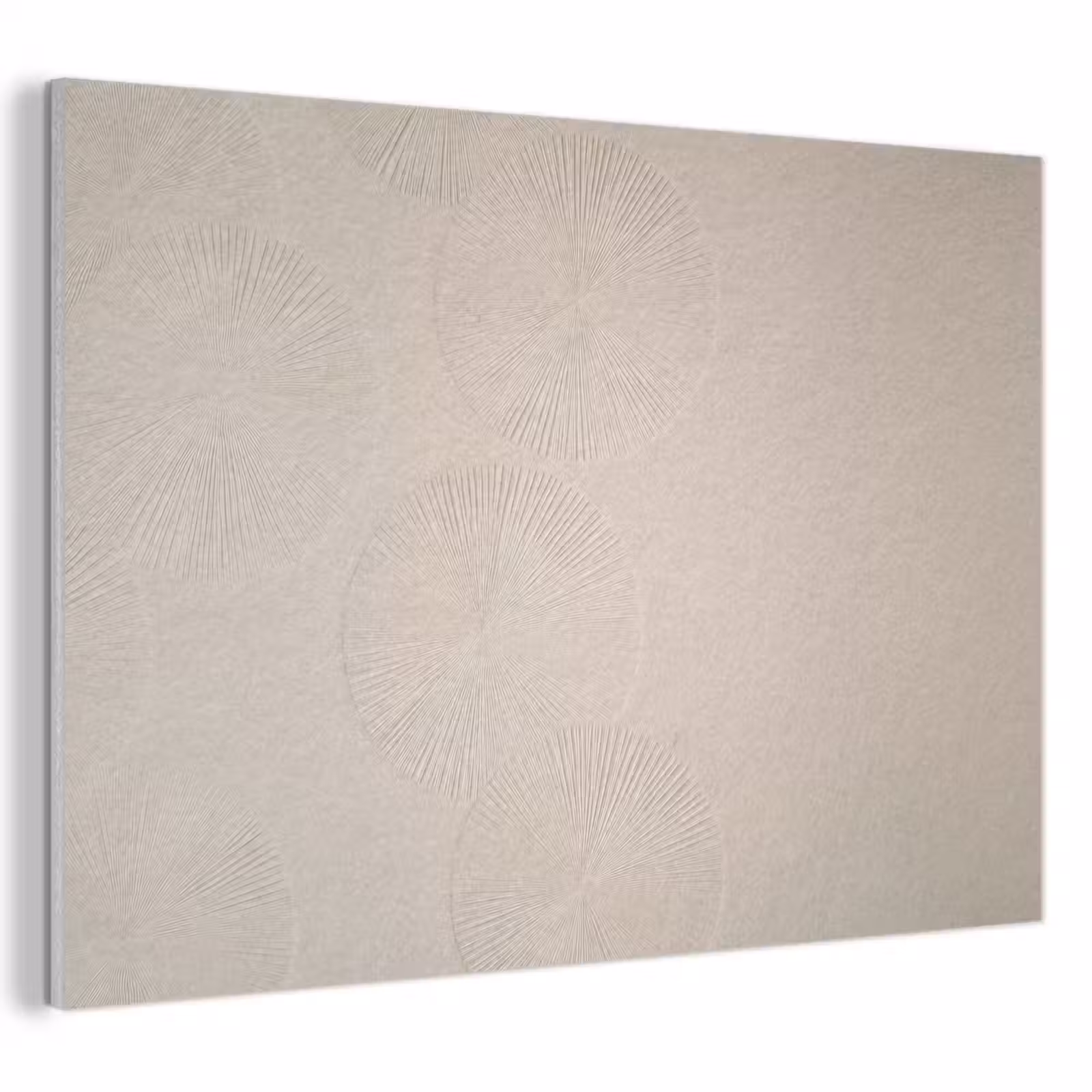 Akoestisch schilderij - Japandi - Beige - Modern — 1