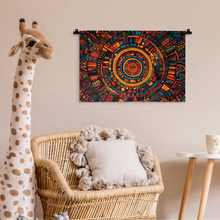Wandkleed - Mandala - Cirkels - Patronen — 5