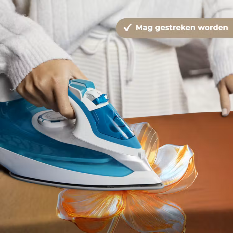 Wandkleed - Glazen - Bloem - Oranje — 6