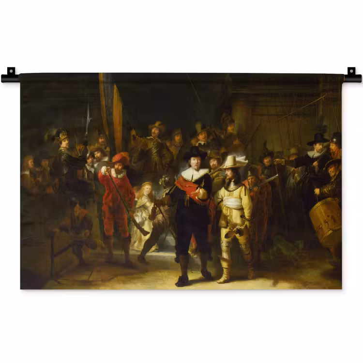 Wandkleed - De Nachtwacht - Rembrandt van Rijn — 1