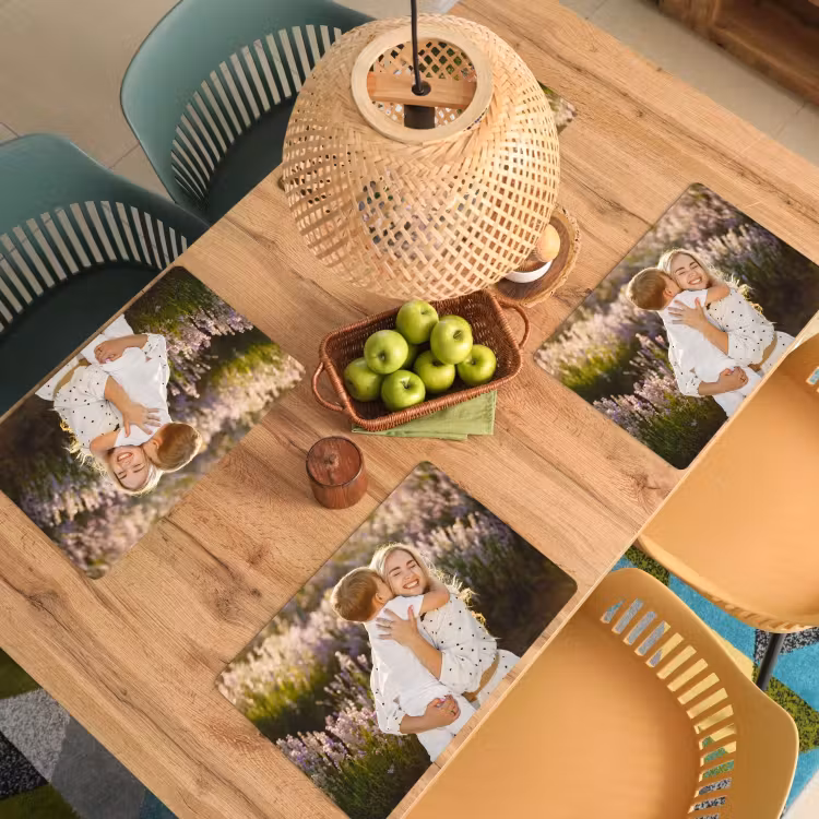 Foto op placemat — 4