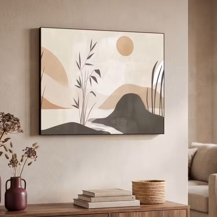 Art Frame - Japandi - Landschap - Beige — 4