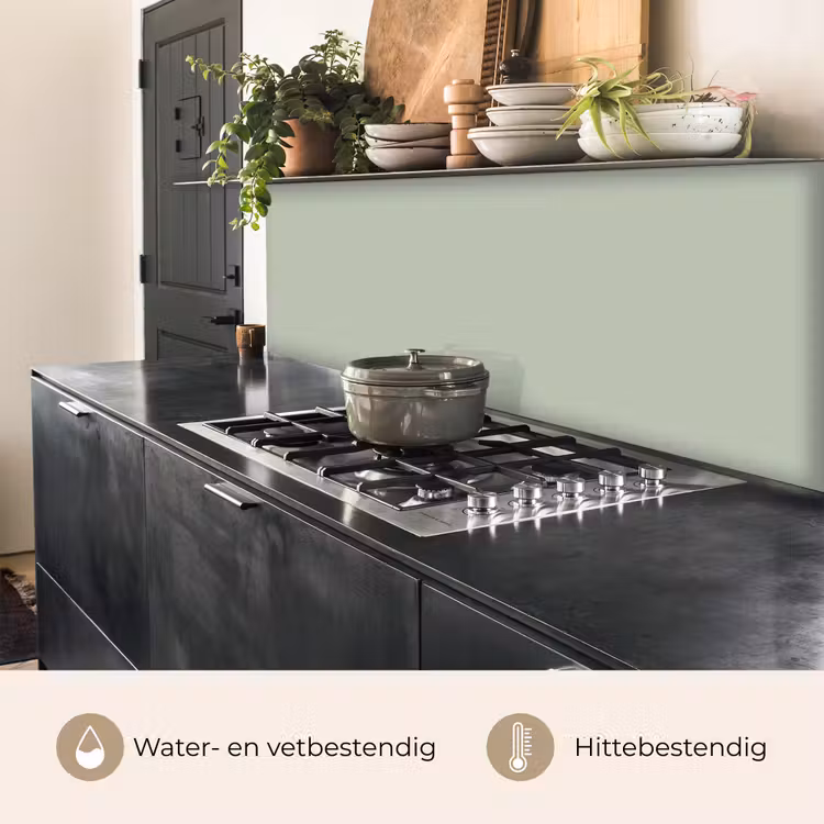 Keuken achterwand - Mintgroen - Effen kleur — 5