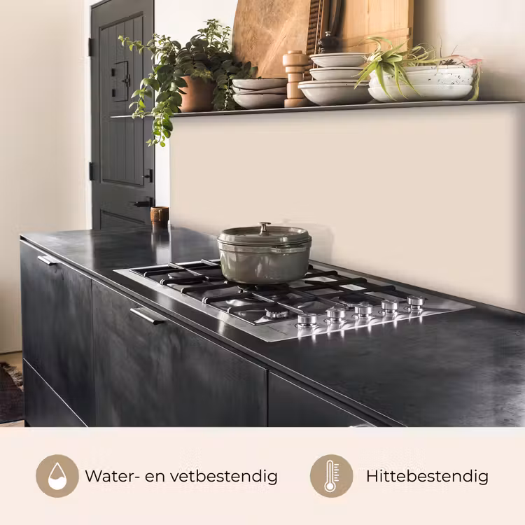 Keuken achterwand - Beige - Effen kleur — 5