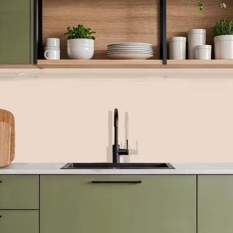 Keuken achterwand - Beige - Effen kleur — 8