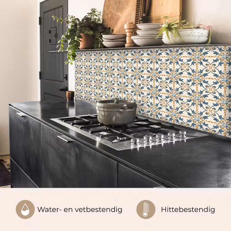 Keuken achterwand - Patroon - Klassiek - Kleurrijk — 5