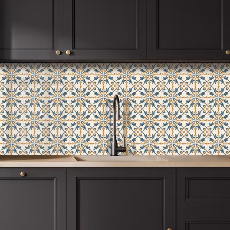 Keuken achterwand - Patroon - Klassiek - Kleurrijk — 6