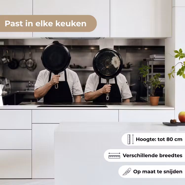 Keuken achterwand - Koks - Koekenpannen - Keuken — 7