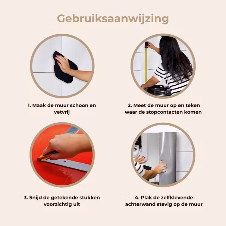 Keuken achterwand - Portret - Thee - Vrouw — 9