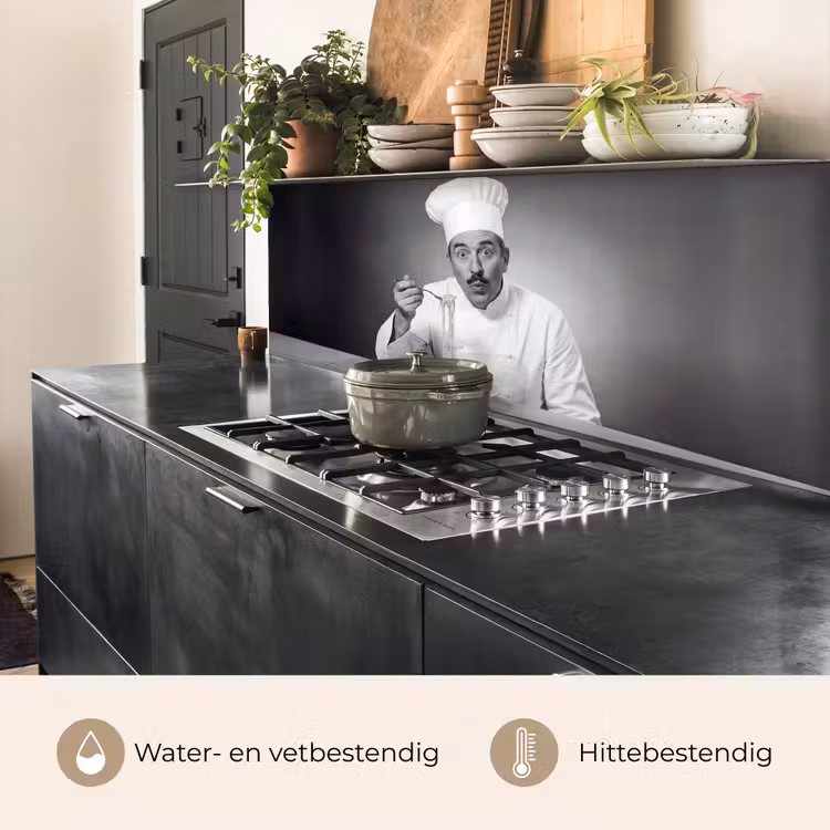 Keuken achterwand - Chef - Spaghetti - Pasta — 5