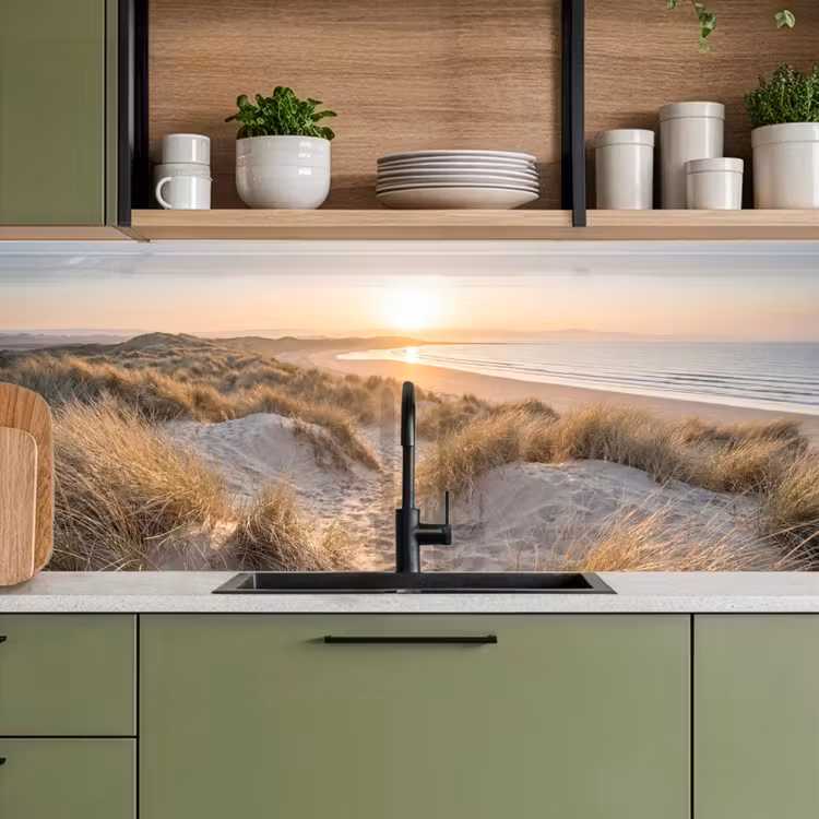 Keuken achterwand - Duinen - Strand - Zee — 8