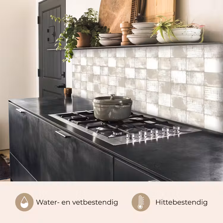 Keuken achterwand - Tegel - Patroon - Verweerd — 5