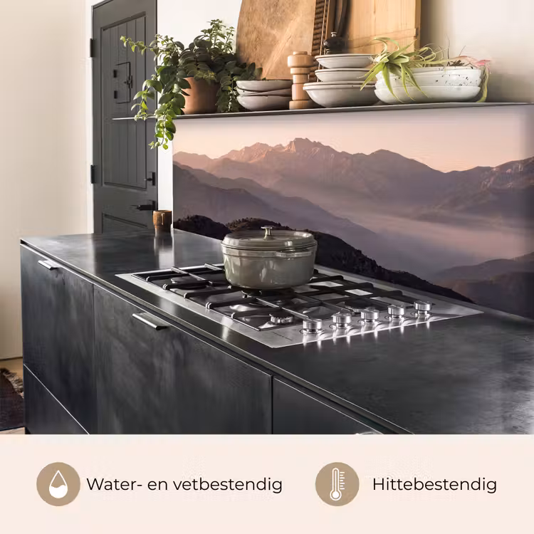 Keuken achterwand - Panorama - Landschap - Bergen — 5