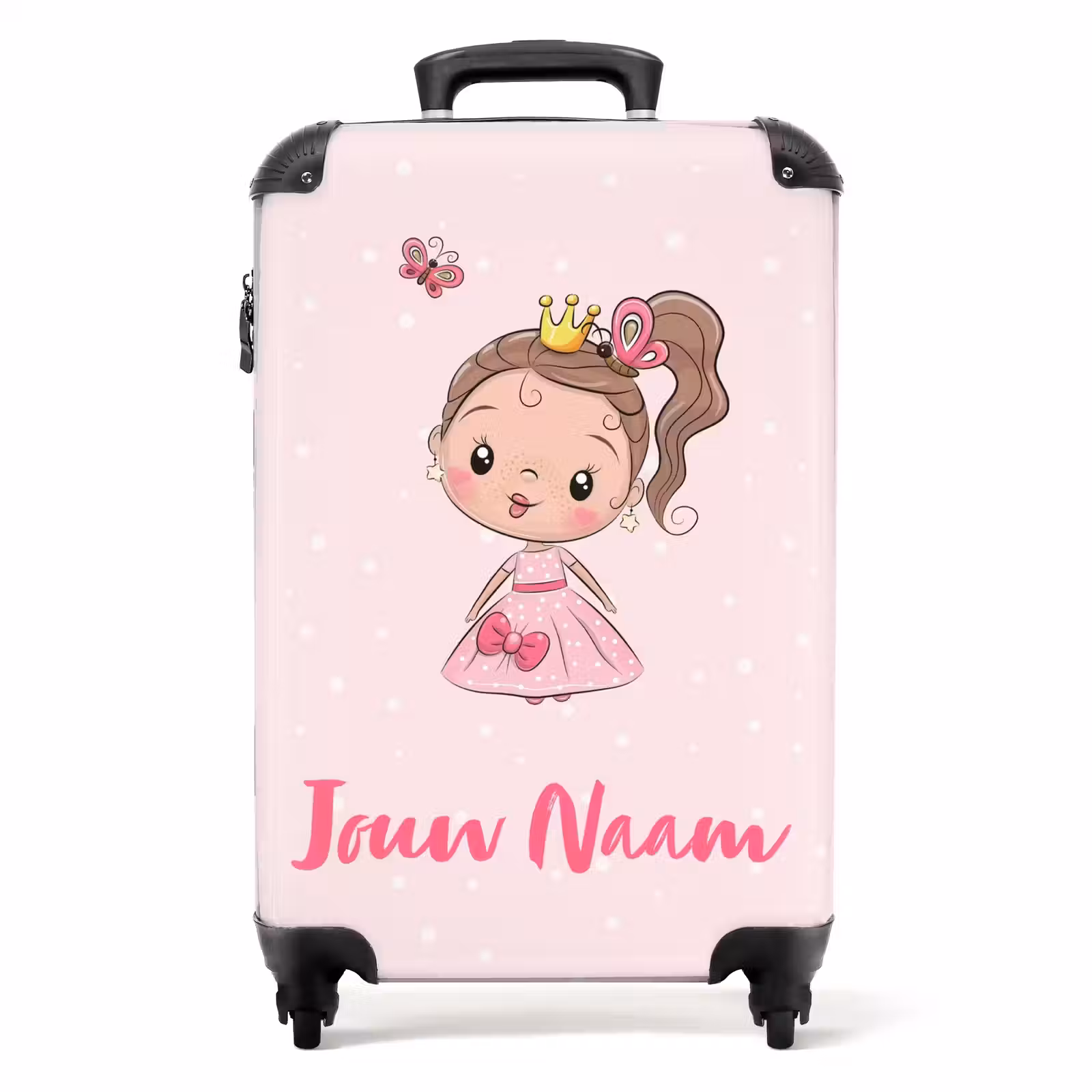 Koffer met naam - Prinsesje roze — 1