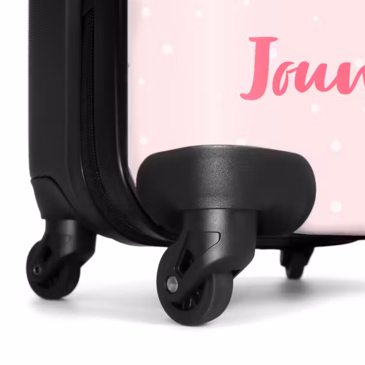 Koffer met naam - Prinsesje roze — 6