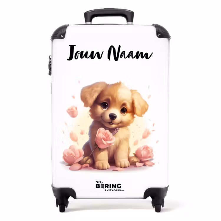 Koffer met naam - Popke puppy — 1